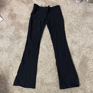 Black Boot-Cut Flare Pants — Classic Everyday Style